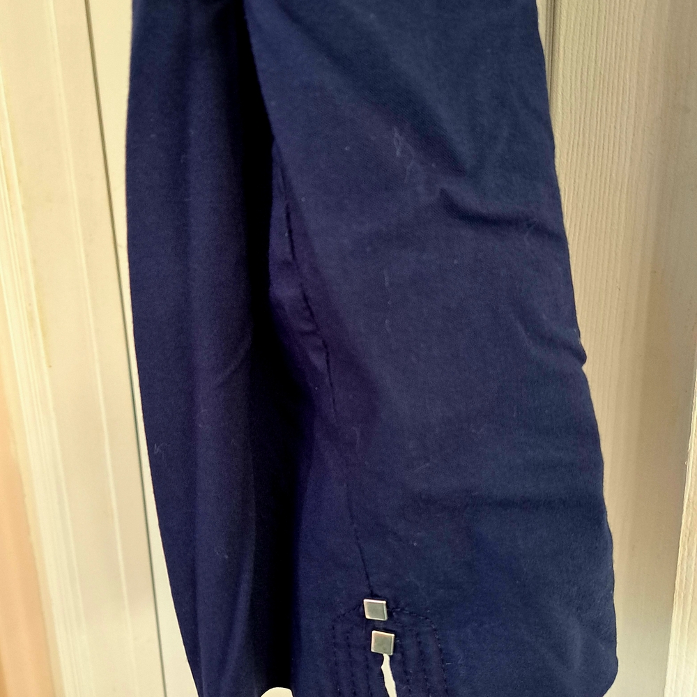 Briggs New York Deep Blue Capri Pants Size 16